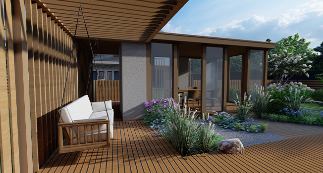 Проектирование сада компанией Кедр