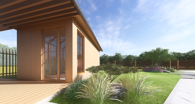 Проектирование сада в Тюмени компанией Кедр