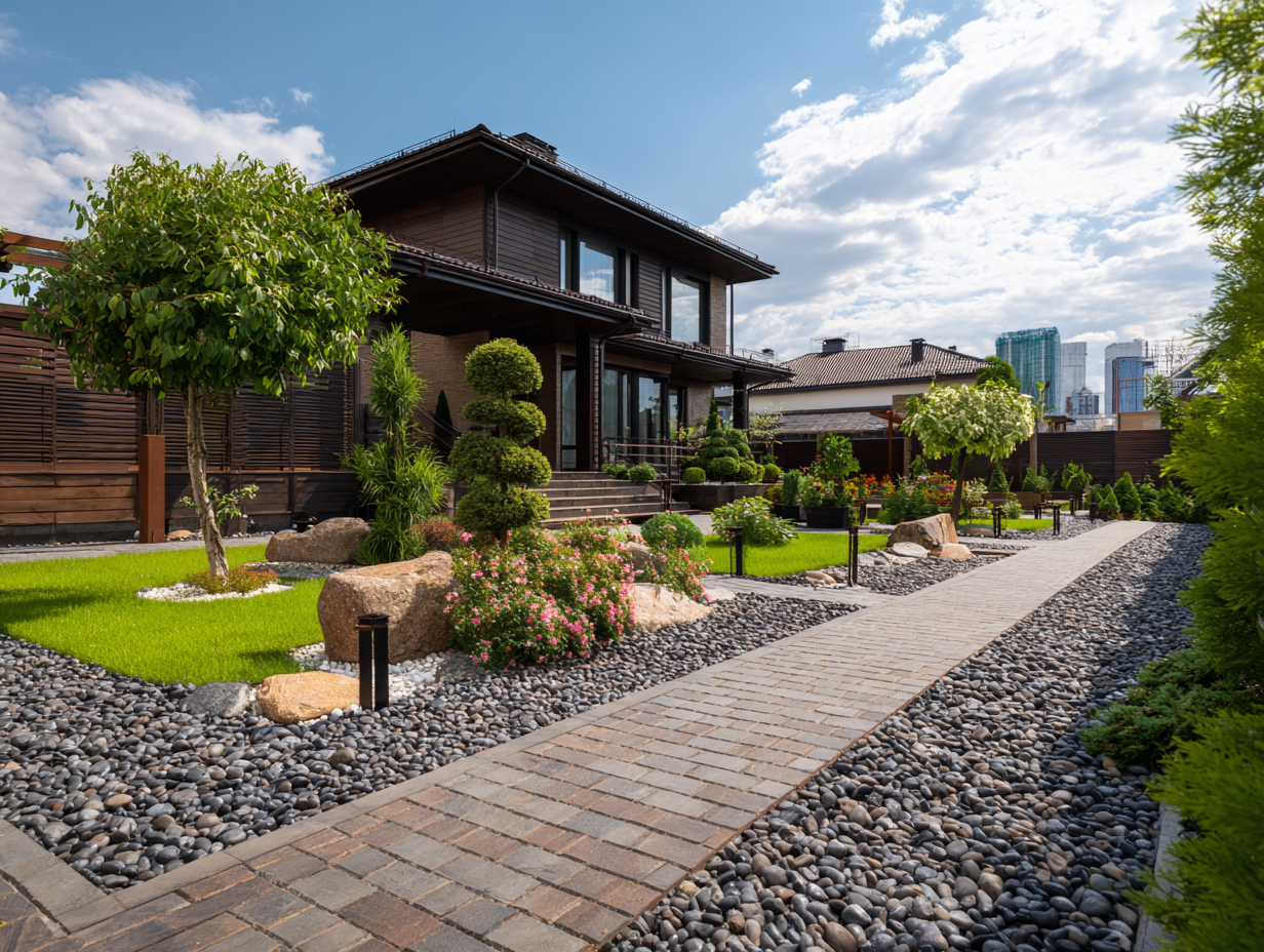 Ландшафтный дизайн дачного участка