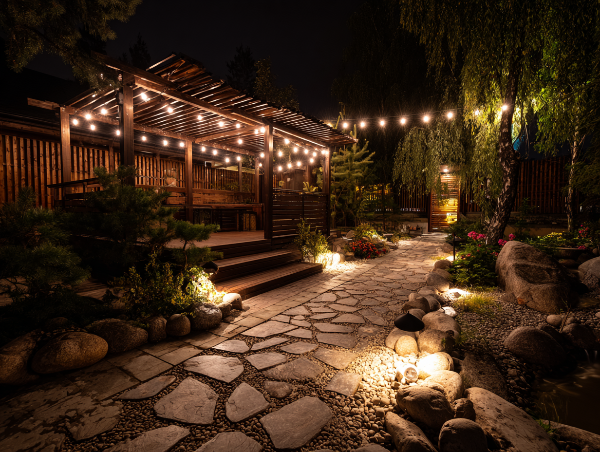 Ландшафтный дизайн дачного участка