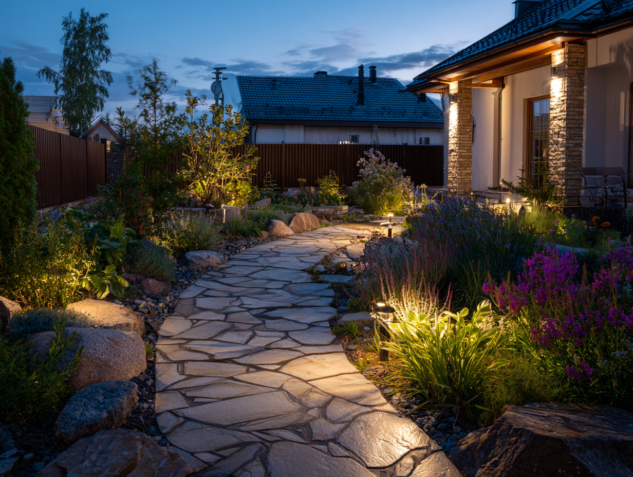 Ландшафтный дизайн дачного участка