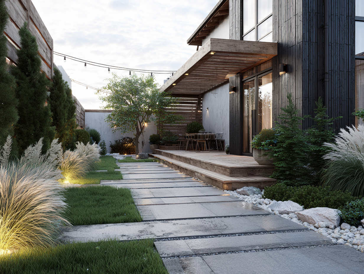 Ландшафтный дизайн дачного участка