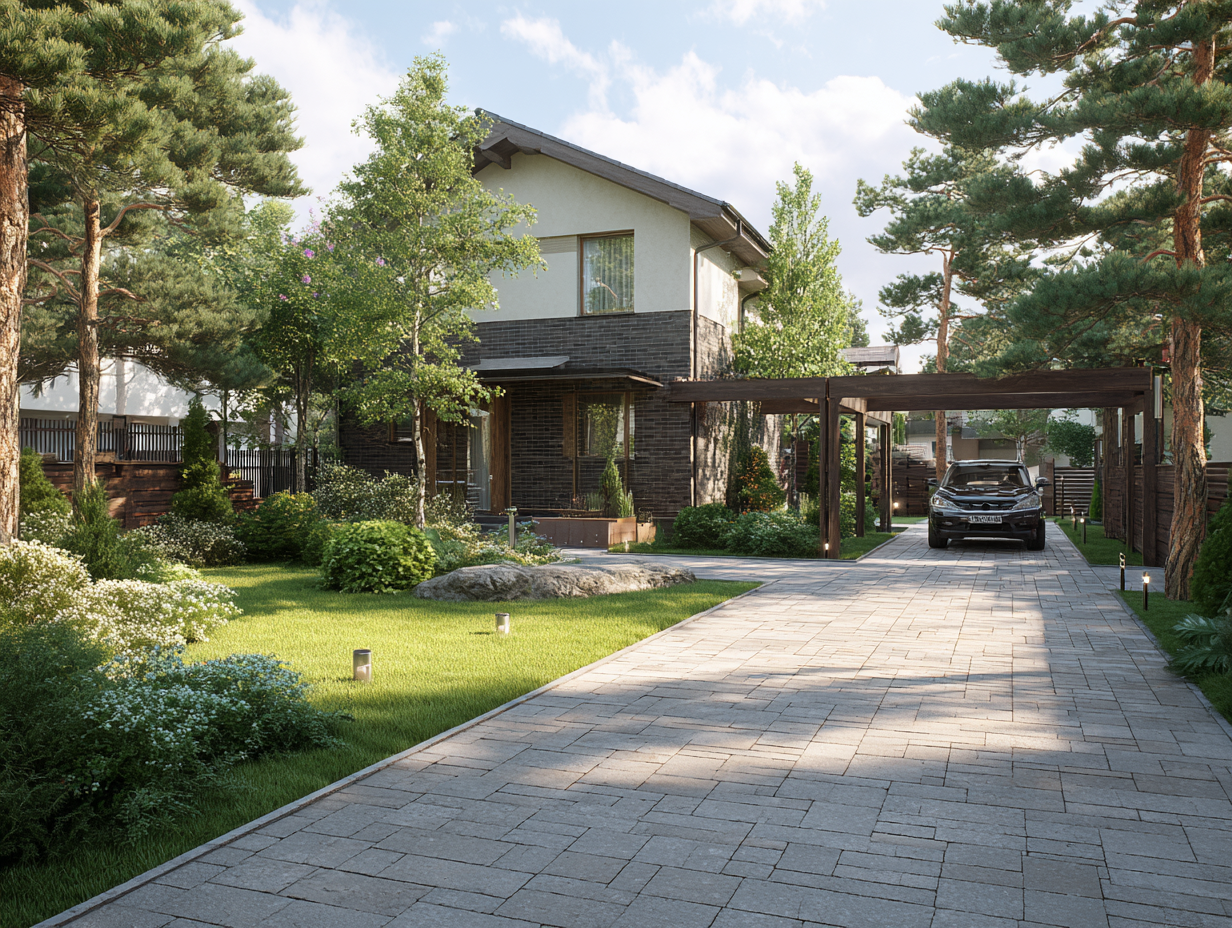 Ландшафтный дизайн дачного участка